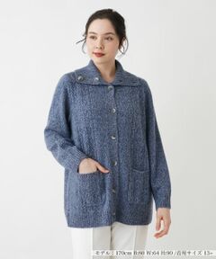 Leilian PLUS HOUSE / レリアンプラスハウス カーディガン・ボレロ | 【店舗人気】カシミヤニットカーディガン