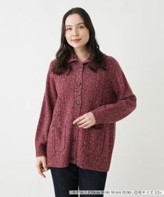 Leilian PLUS HOUSE / レリアンプラスハウス カーディガン・ボレロ | 【店舗人気】カシミヤニットカーディガン