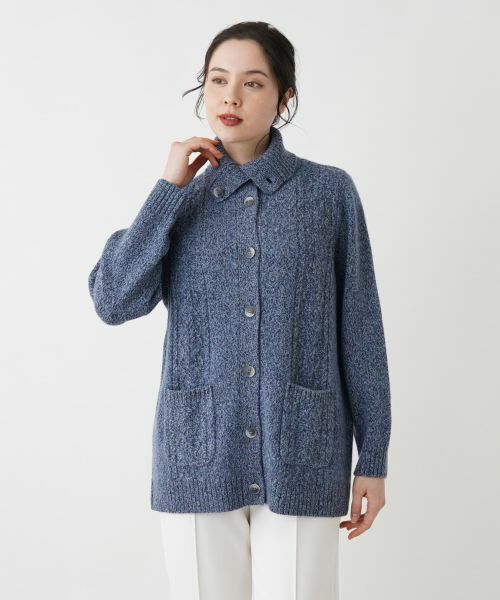 Leilian PLUS HOUSE / レリアンプラスハウス カーディガン・ボレロ | 【店舗人気】カシミヤニットカーディガン | 詳細12