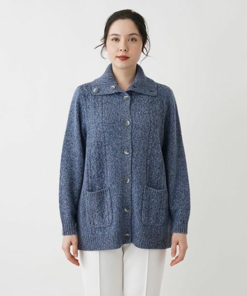 Leilian PLUS HOUSE / レリアンプラスハウス カーディガン・ボレロ | 【店舗人気】カシミヤニットカーディガン | 詳細13