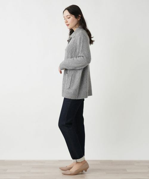 Leilian PLUS HOUSE / レリアンプラスハウス カーディガン・ボレロ | 【店舗人気】カシミヤニットカーディガン | 詳細2