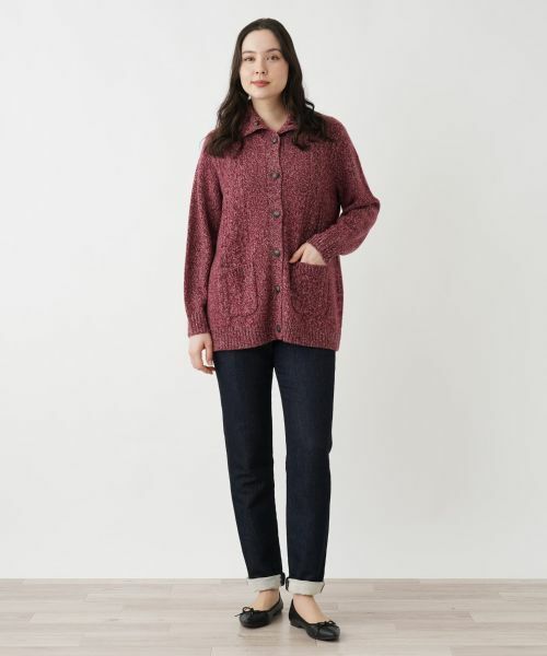 Leilian PLUS HOUSE / レリアンプラスハウス カーディガン・ボレロ | 【店舗人気】カシミヤニットカーディガン | 詳細5