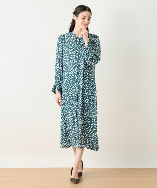 Leilian PLUS HOUSE / レリアンプラスハウス ドレス | キャンディースリーブワンピース【ハローマイドレス】 | 詳細1