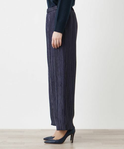 Leilian PLUS HOUSE / レリアンプラスハウス その他パンツ | プリーツワイドパンツ | 詳細5