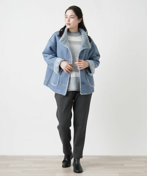 Leilian PLUS HOUSE / レリアンプラスハウス その他アウター | 【店舗人気】リバーシブルコート | 詳細18