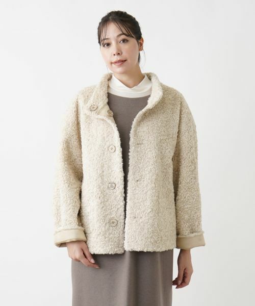 Leilian PLUS HOUSE / レリアンプラスハウス その他アウター | 【店舗人気】リバーシブルコート | 詳細4