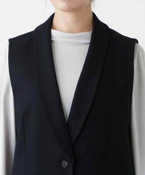 Leilian PLUS HOUSE / レリアンプラスハウス テーラードジャケット | ショールカラーベスト【Leilian WHITE LABEL】 | 詳細11