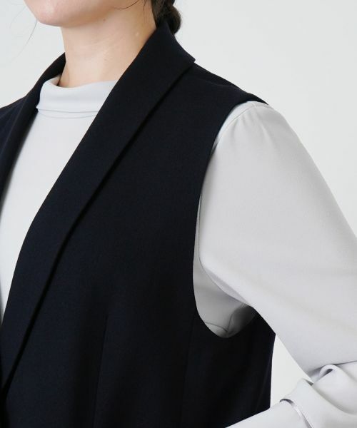 Leilian PLUS HOUSE / レリアンプラスハウス テーラードジャケット | ショールカラーベスト【Leilian WHITE LABEL】 | 詳細14