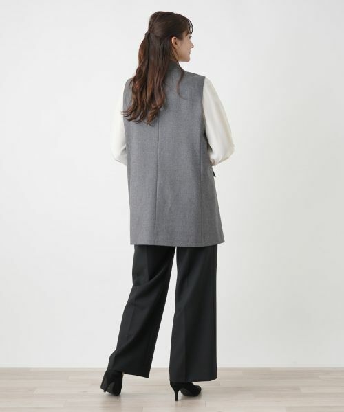Leilian PLUS HOUSE / レリアンプラスハウス テーラードジャケット | ショールカラーベスト【Leilian WHITE LABEL】 | 詳細3