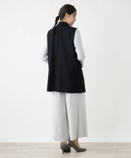 Leilian PLUS HOUSE / レリアンプラスハウス テーラードジャケット | ショールカラーベスト【Leilian WHITE LABEL】 | 詳細7