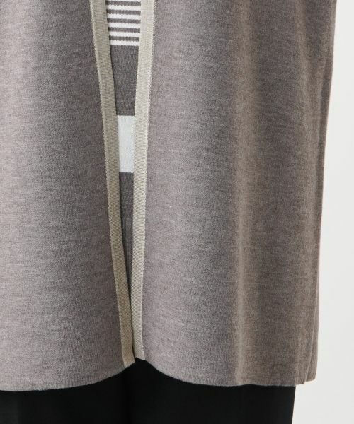 Leilian PLUS HOUSE / レリアンプラスハウス カーディガン・ボレロ | 【店舗人気】カラーブロックカーディガン | 詳細12
