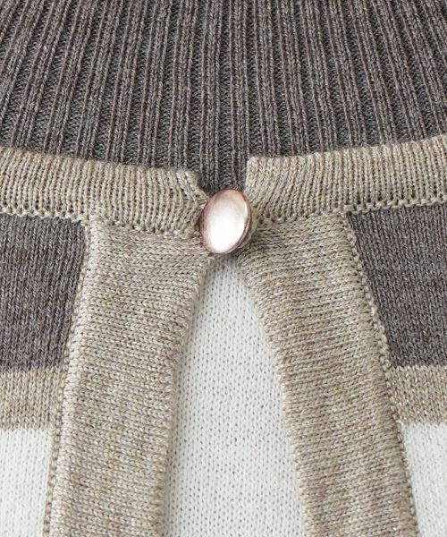 Leilian PLUS HOUSE / レリアンプラスハウス カーディガン・ボレロ | 【店舗人気】カラーブロックカーディガン | 詳細9