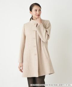 Leilian PLUS HOUSE / レリアンプラスハウス その他アウター | スタンドカラーコート【Leilian WHITE LABEL】