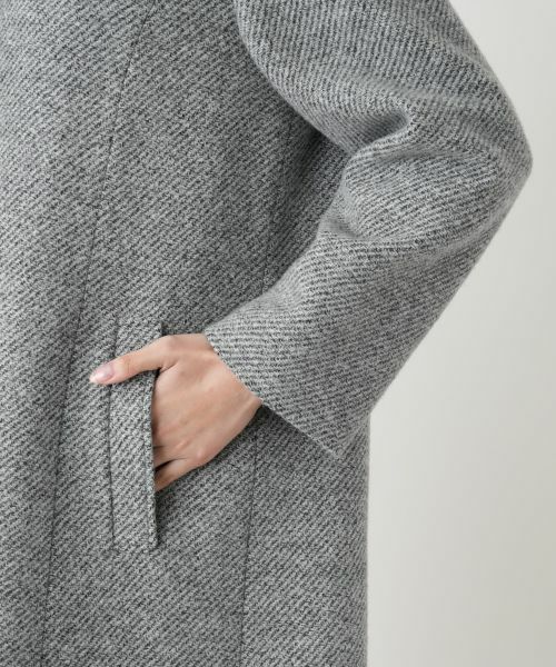 Leilian PLUS HOUSE / レリアンプラスハウス その他アウター | スタンドカラーコート【Leilian WHITE LABEL】 | 詳細13