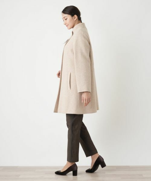 Leilian PLUS HOUSE / レリアンプラスハウス その他アウター | スタンドカラーコート【Leilian WHITE LABEL】 | 詳細2