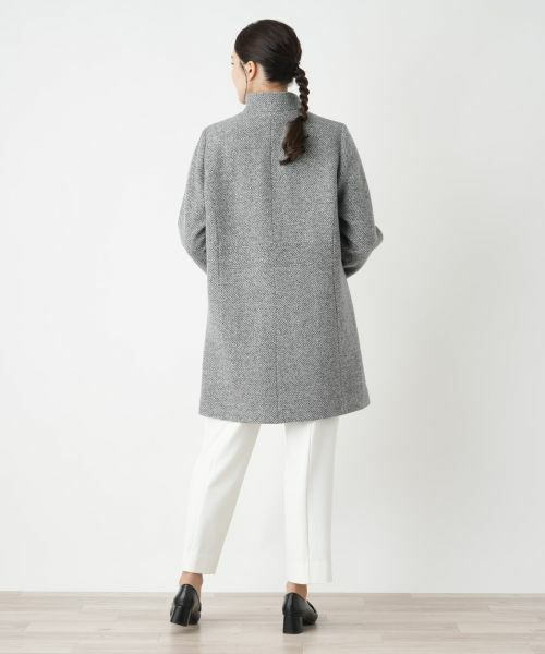 Leilian PLUS HOUSE / レリアンプラスハウス その他アウター | スタンドカラーコート【Leilian WHITE LABEL】 | 詳細7