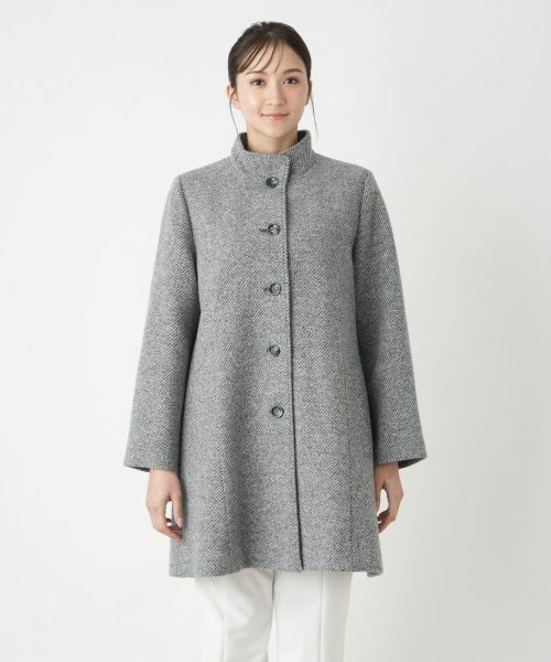 Leilian PLUS HOUSE / レリアンプラスハウス その他アウター | スタンドカラーコート【Leilian WHITE LABEL】 | 詳細8