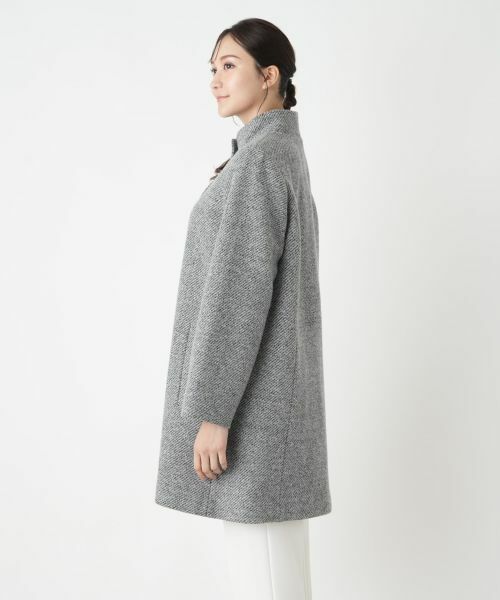 Leilian PLUS HOUSE / レリアンプラスハウス その他アウター | スタンドカラーコート【Leilian WHITE LABEL】 | 詳細9