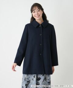 Leilian PLUS HOUSE / レリアンプラスハウス その他アウター | カシミヤショートコート【Leilian WHITE LABEL】