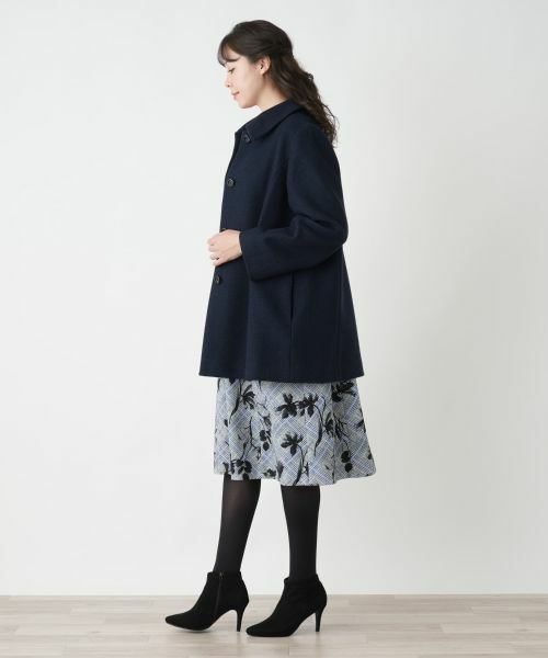 Leilian PLUS HOUSE / レリアンプラスハウス その他アウター | カシミヤショートコート【Leilian WHITE LABEL】 | 詳細2