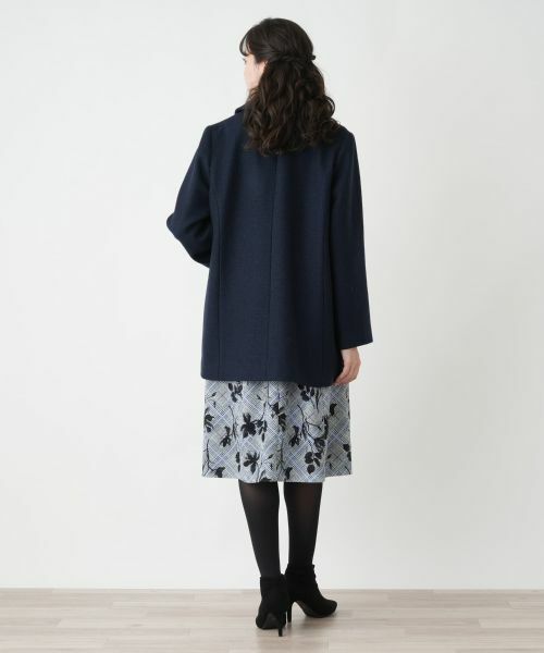 Leilian PLUS HOUSE / レリアンプラスハウス その他アウター | カシミヤショートコート【Leilian WHITE LABEL】 | 詳細3