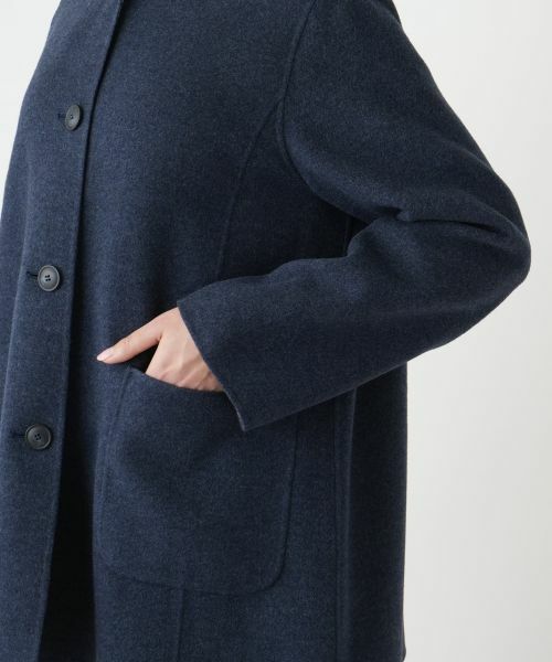 Leilian PLUS HOUSE / レリアンプラスハウス その他アウター | フーデッドショートコート【Leilian WHITE LABEL】 | 詳細10