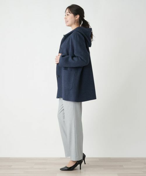 Leilian PLUS HOUSE / レリアンプラスハウス その他アウター | フーデッドショートコート【Leilian WHITE LABEL】 | 詳細2