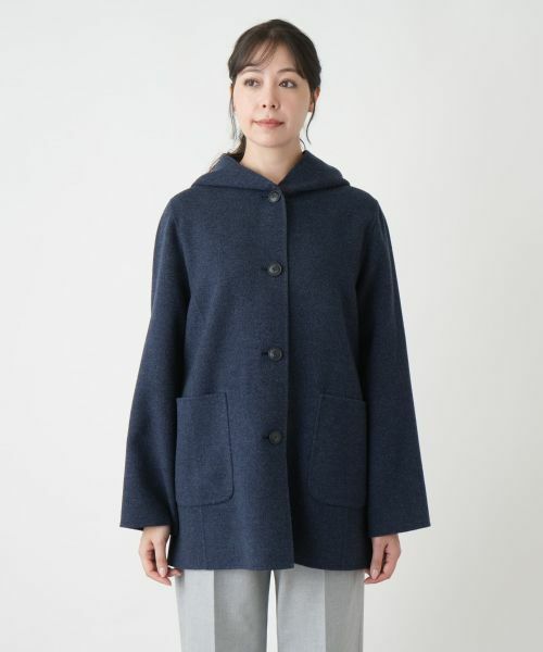 Leilian PLUS HOUSE / レリアンプラスハウス その他アウター | フーデッドショートコート【Leilian WHITE LABEL】 | 詳細5