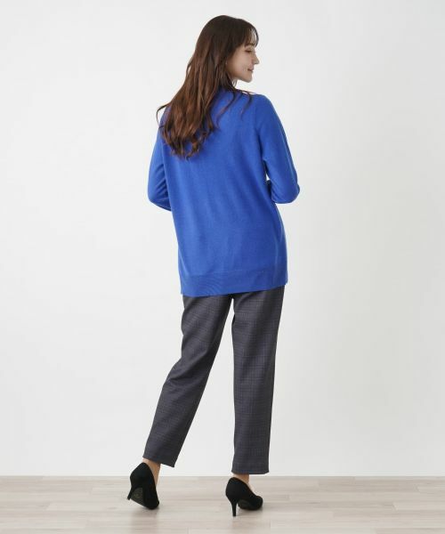 Leilian PLUS HOUSE / レリアンプラスハウス ニット・セーター | 【店舗人気】カシミヤハイネックニット【Leilian WHITE LABEL】 | 詳細12