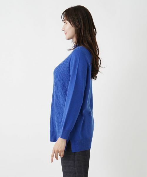 Leilian PLUS HOUSE / レリアンプラスハウス ニット・セーター | 【店舗人気】カシミヤハイネックニット【Leilian WHITE LABEL】 | 詳細17