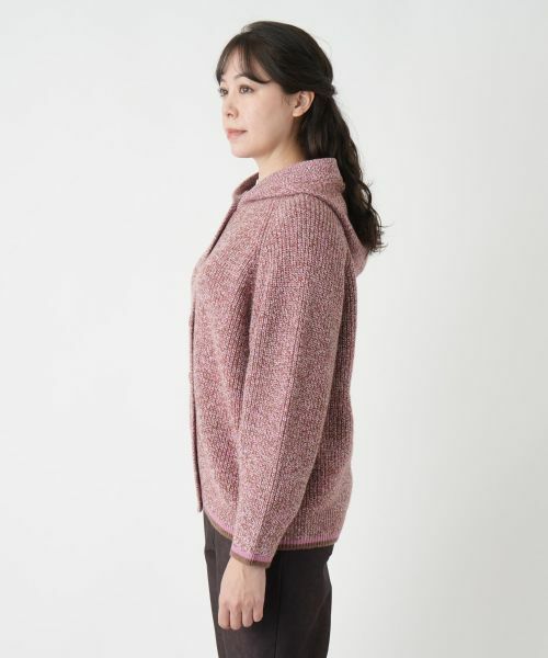 Leilian PLUS HOUSE / レリアンプラスハウス カーディガン・ボレロ | フーデッドカーディガン【Leilian WHITE LABEL】 | 詳細10