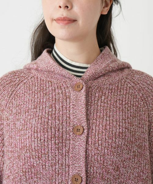 Leilian PLUS HOUSE / レリアンプラスハウス カーディガン・ボレロ | フーデッドカーディガン【Leilian WHITE LABEL】 | 詳細12