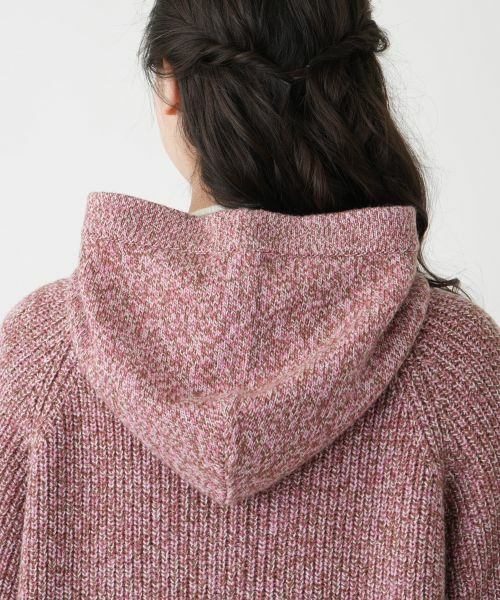 Leilian PLUS HOUSE / レリアンプラスハウス カーディガン・ボレロ | フーデッドカーディガン【Leilian WHITE LABEL】 | 詳細13