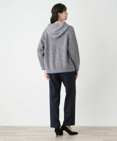 Leilian PLUS HOUSE / レリアンプラスハウス カーディガン・ボレロ | フーデッドカーディガン【Leilian WHITE LABEL】 | 詳細3