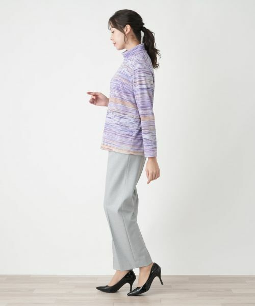 Leilian PLUS HOUSE / レリアンプラスハウス カットソー | ハイネックカットソー【Leilian WHITE LABEL】 | 詳細2