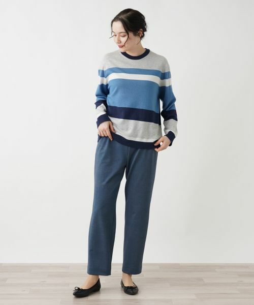 Leilian PLUS HOUSE / レリアンプラスハウス その他パンツ | クロップドスキニーパンツ【Leilian WHITE LABEL】 | 詳細1