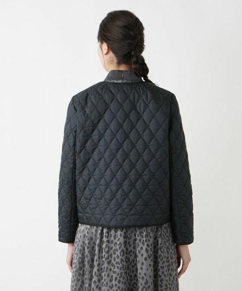 Leilian PLUS HOUSE / レリアンプラスハウス テーラードジャケット | 中わた入りノーカラージャケット【Leilian WHITE LABEL】 | 詳細10