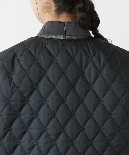 Leilian PLUS HOUSE / レリアンプラスハウス テーラードジャケット | 中わた入りノーカラージャケット【Leilian WHITE LABEL】 | 詳細12