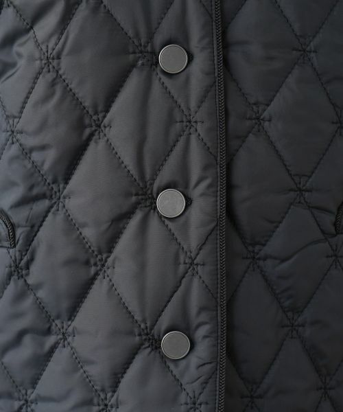 Leilian PLUS HOUSE / レリアンプラスハウス テーラードジャケット | 中わた入りノーカラージャケット【Leilian WHITE LABEL】 | 詳細14