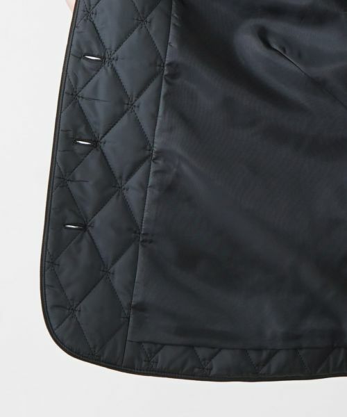 Leilian PLUS HOUSE / レリアンプラスハウス テーラードジャケット | 中わた入りノーカラージャケット【Leilian WHITE LABEL】 | 詳細16