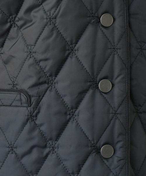 Leilian PLUS HOUSE / レリアンプラスハウス テーラードジャケット | 中わた入りノーカラージャケット【Leilian WHITE LABEL】 | 詳細17