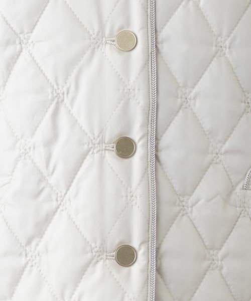 Leilian PLUS HOUSE / レリアンプラスハウス テーラードジャケット | 中わた入りノーカラージャケット【Leilian WHITE LABEL】 | 詳細4