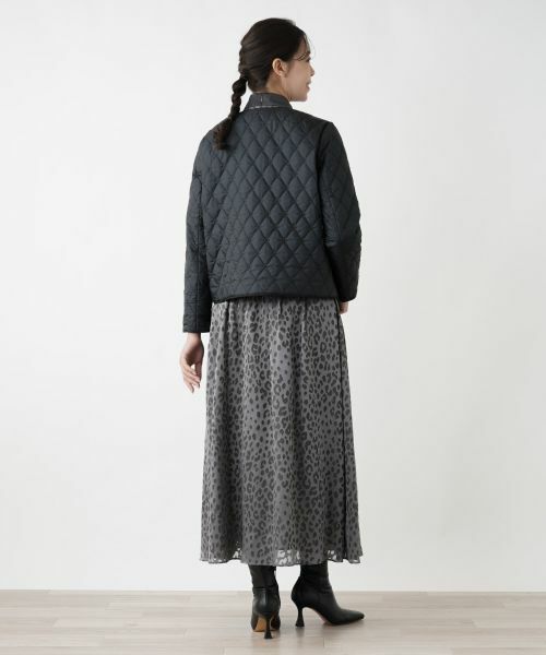 Leilian PLUS HOUSE / レリアンプラスハウス テーラードジャケット | 中わた入りノーカラージャケット【Leilian WHITE LABEL】 | 詳細7