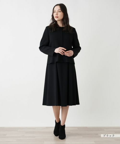 Leilian PLUS HOUSE / レリアンプラスハウス テーラードジャケット | ペプラムジャケット【Leilian WHITE LABEL】 | 詳細1