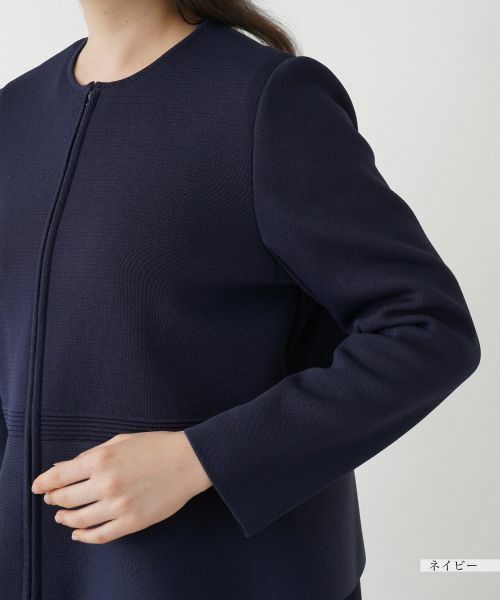 Leilian PLUS HOUSE / レリアンプラスハウス テーラードジャケット | ペプラムジャケット【Leilian WHITE LABEL】 | 詳細13