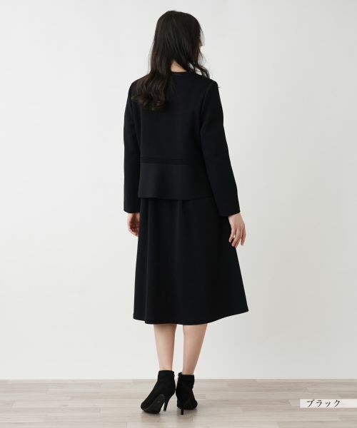 Leilian PLUS HOUSE / レリアンプラスハウス テーラードジャケット | ペプラムジャケット【Leilian WHITE LABEL】 | 詳細3