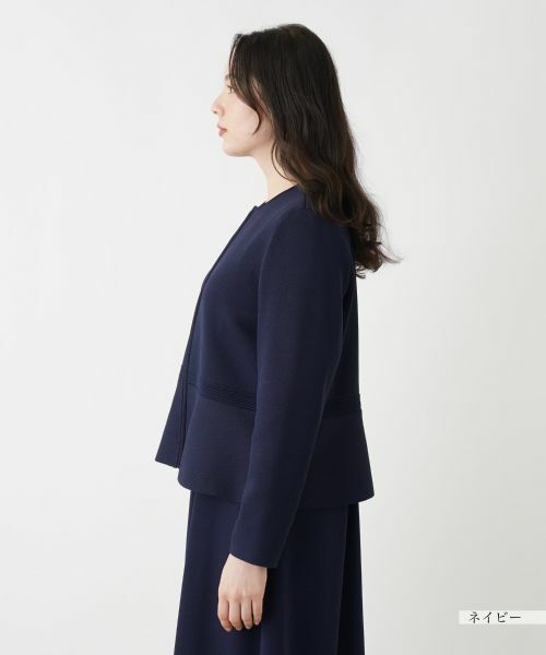 Leilian PLUS HOUSE / レリアンプラスハウス テーラードジャケット | ペプラムジャケット【Leilian WHITE LABEL】 | 詳細9