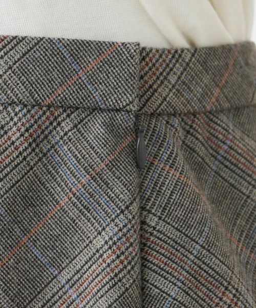 Leilian PLUS HOUSE / レリアンプラスハウス ミニ・ひざ丈スカート | グレンチェックフレアスカート【Leilian WHITE LABEL】 | 詳細14