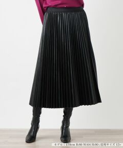Leilian PLUS HOUSE / レリアンプラスハウス ロング・マキシ丈スカート | プリーツスカート