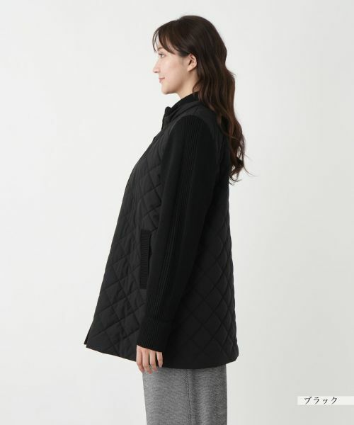 Leilian PLUS HOUSE / レリアンプラスハウス その他アウター | 切替フーデッドコート【Leilian WHITE LABEL】 | 詳細11